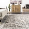 Nuloom Oliveira Floral Medallion Fringe Area Rug 9ft x 12ft BDSN05B-9012 - alternate 6